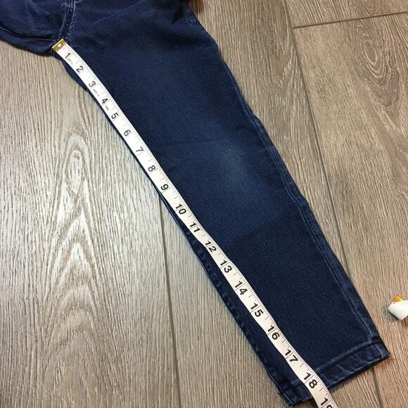 Janie & Jack Denim Girls Skinny size 6 dark - Picture 7 of 8